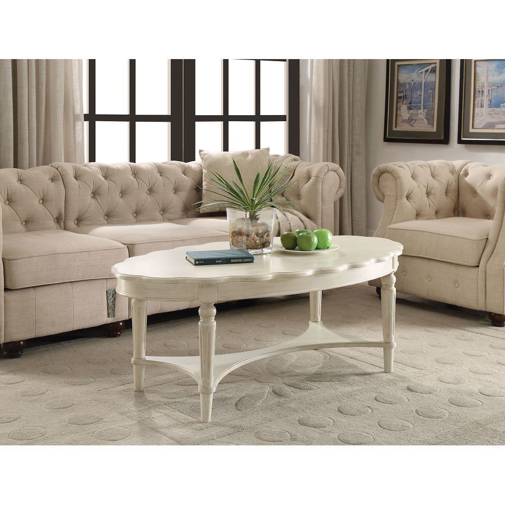 Fordon Coffee Table in Antique White XH