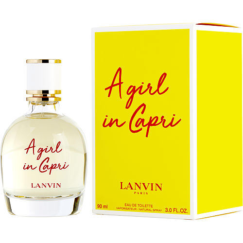 A GIRL IN CAPRI by Lanvin EDT SPRAY 3 OZ