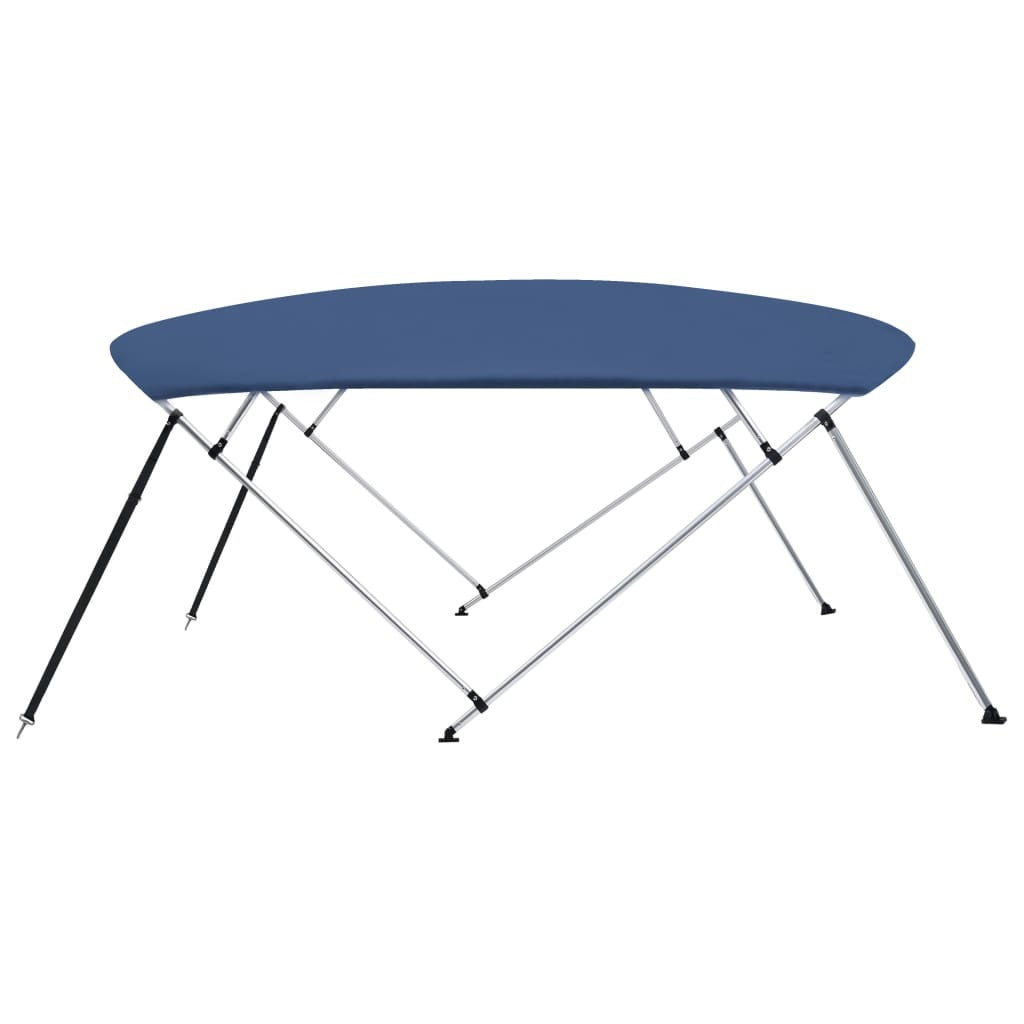 4 Bow Bimini Top Navy Blue 95.7"x(90.6"-96.1")x53.9"