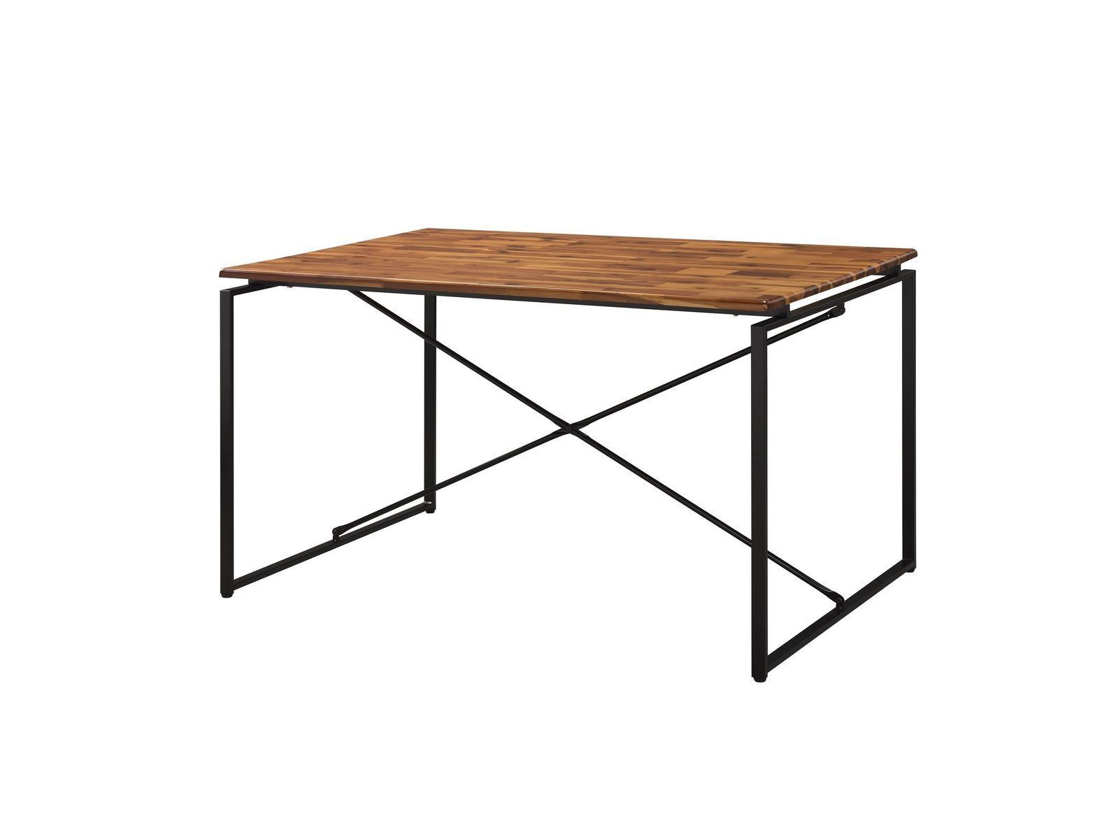 Jurgen Dining Table; Oak & Black