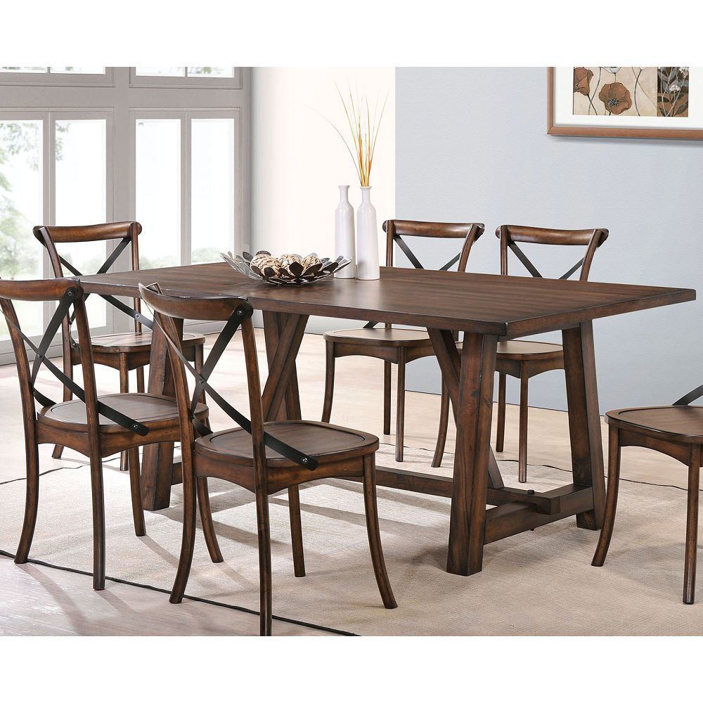 Kaelyn Dining Table in Dark Oak