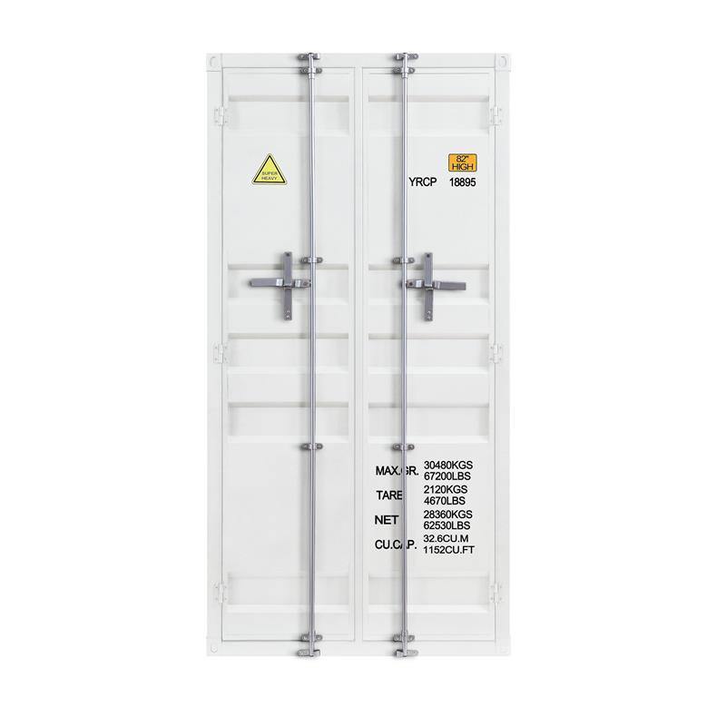 Cargo Wardrobe (Double Door); White