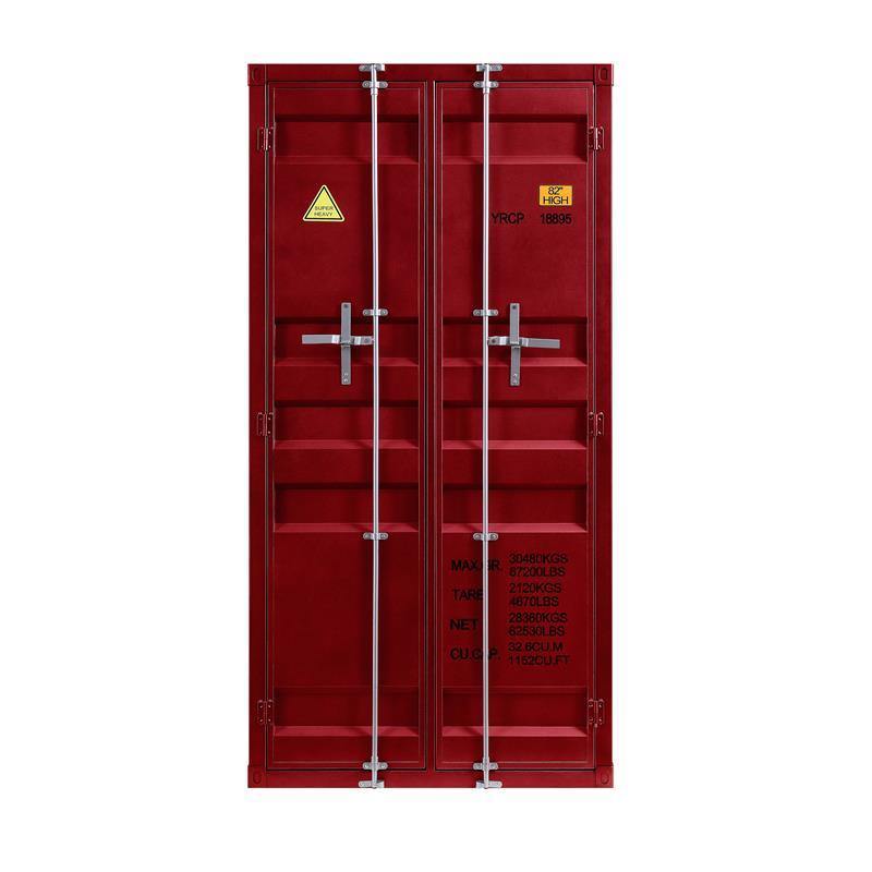 Cargo Wardrobe (Double Door); Red