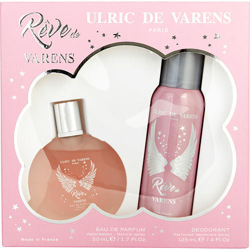 REVE DE VARENS by Ulric de Varens EAU DE PARFUM SPRAY 1.7 OZ & DEODORANT SPRAY 4.2 OZ