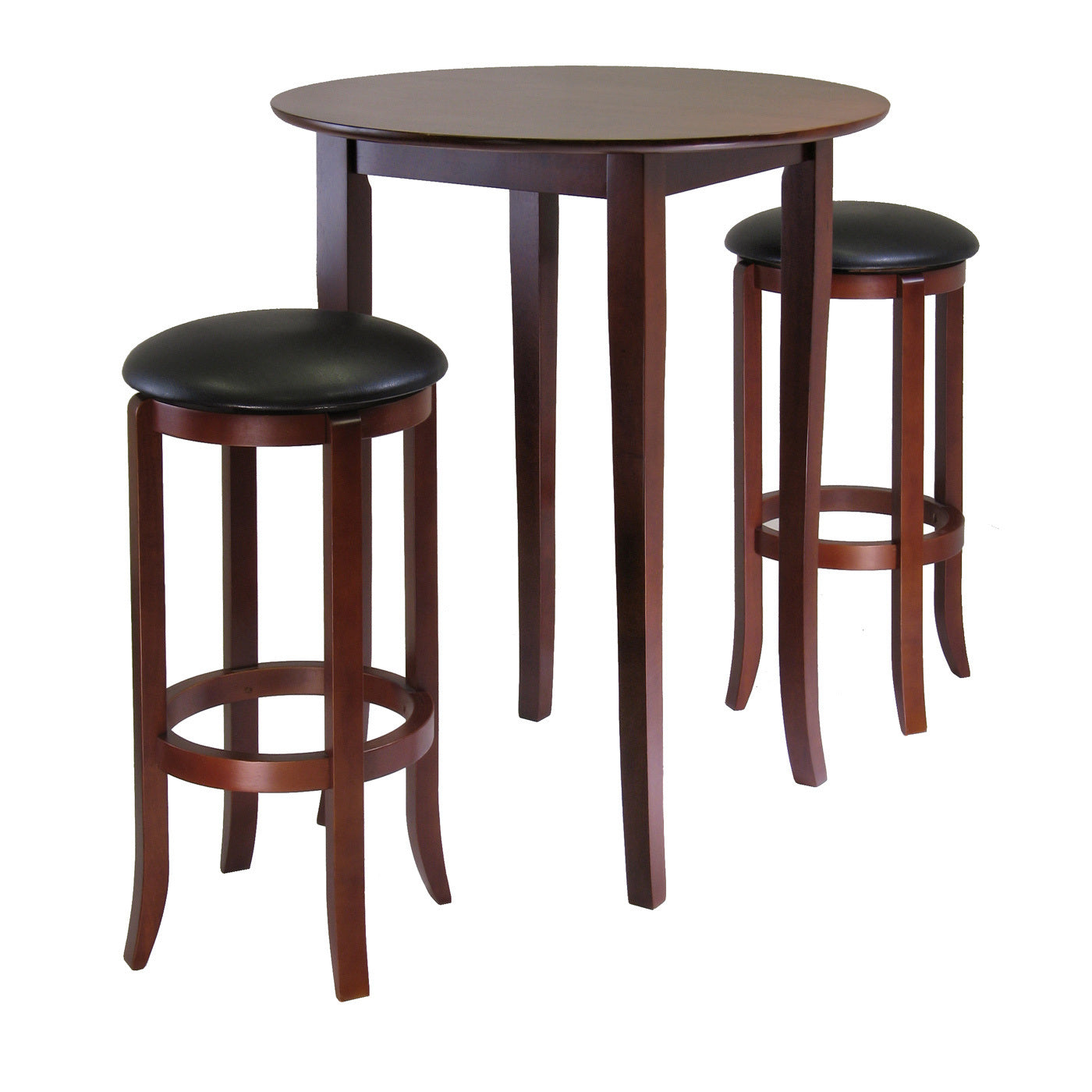 Fiona Round 3-Pc High/Pub Table Set