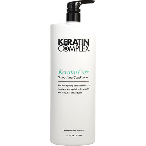 KERATIN COMPLEX by Keratin Complex KERATIN CARE SMOOTHING CONDITIONER 33.8 OZ (NEW WHITE PACKAGING)