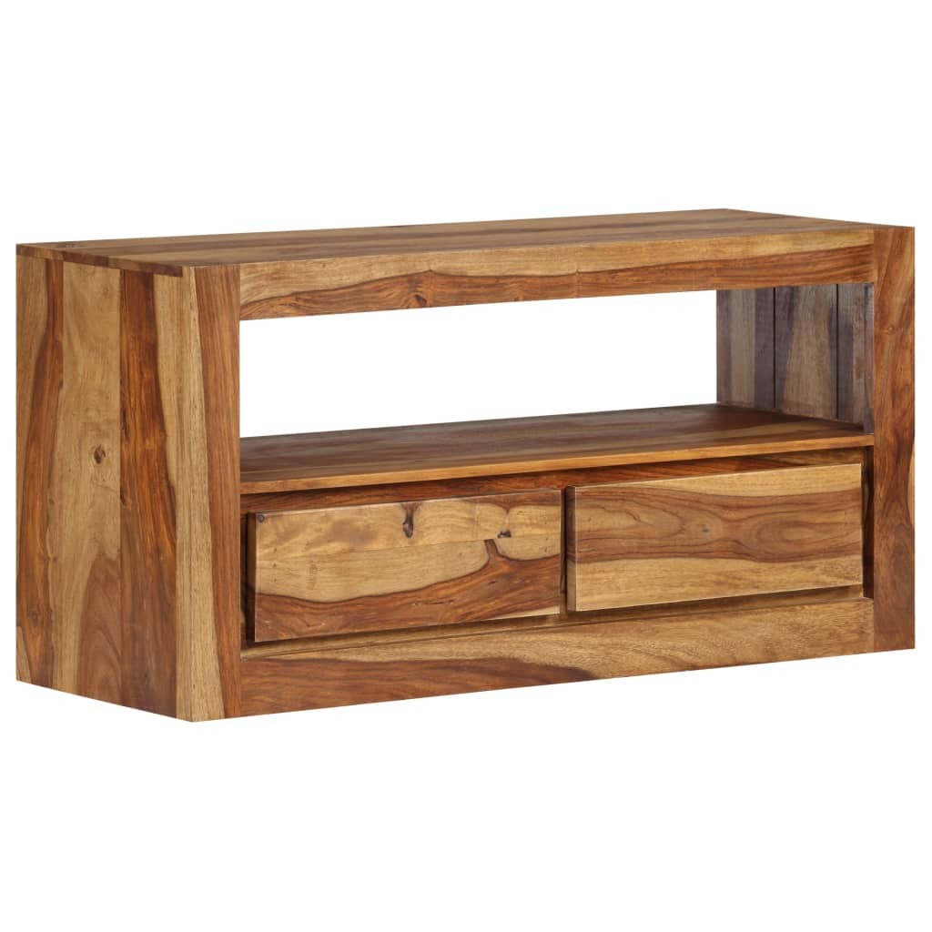 TV Stand Solid Wood Sheesham 31.5"x11.8"x15.7"