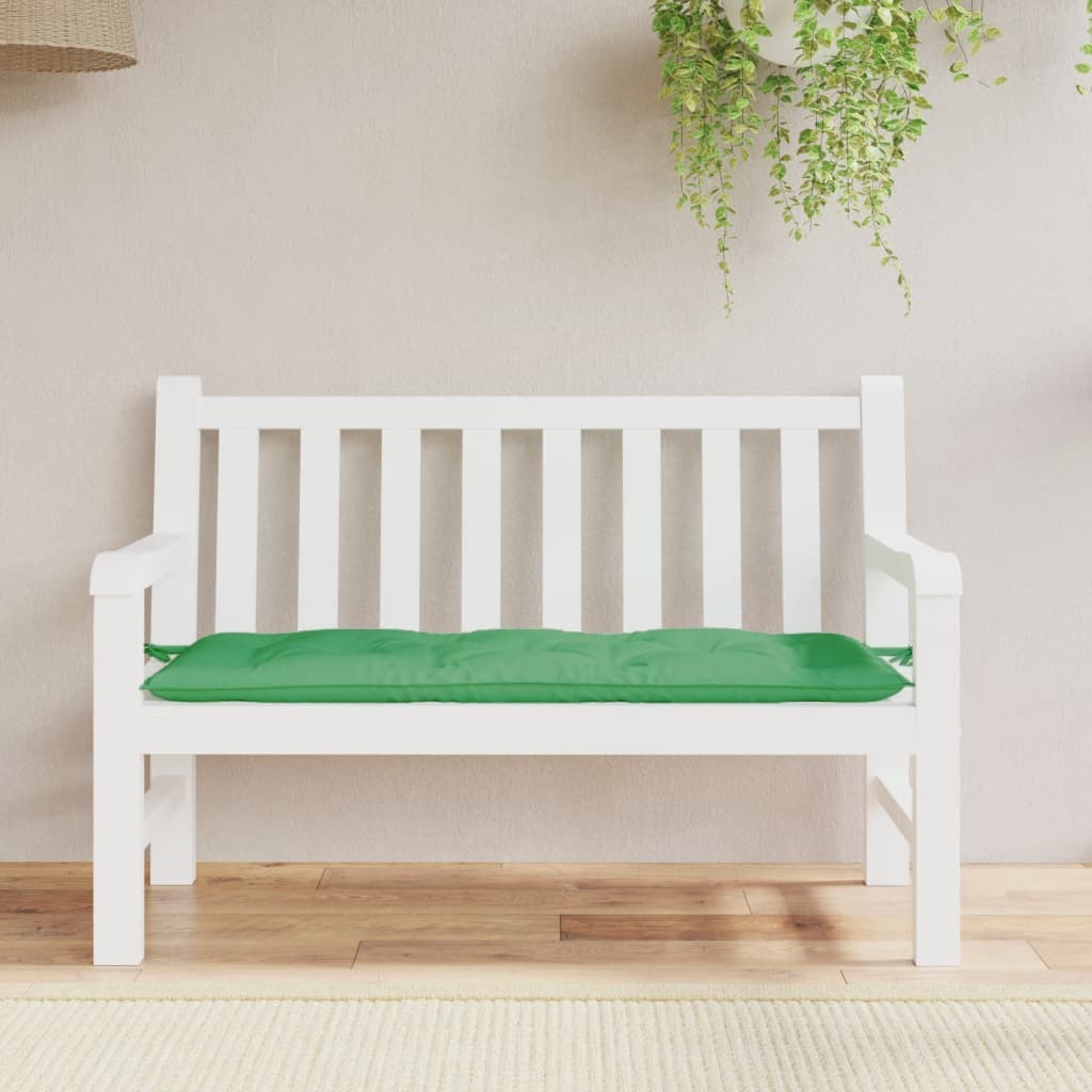 Garden Bench Cushion Green 47.2"x19.7"x2.8" Oxford Fabric