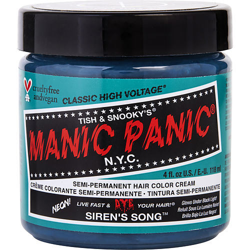 MANIC PANIC by Manic Panic HIGH VOLTAGE SEMI-PERMANENT HAIR COLOR CREAM - # SIREN'S SONG 4 OZ