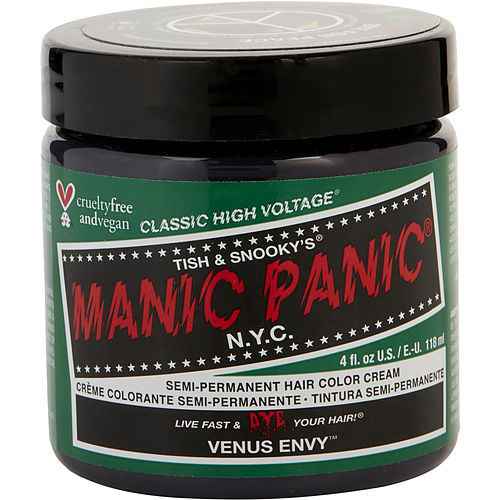 MANIC PANIC by Manic Panic HIGH VOLTAGE SEMI-PERMANENT HAIR COLOR CREAM - # VENUS ENVY 4 OZ