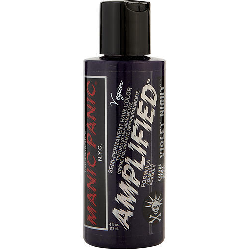 MANIC PANIC by Manic Panic AMPLIFIED FORMULA SEMI-PERMANENT HAIR COLOR - # VIOLET NIGHT 4 OZ