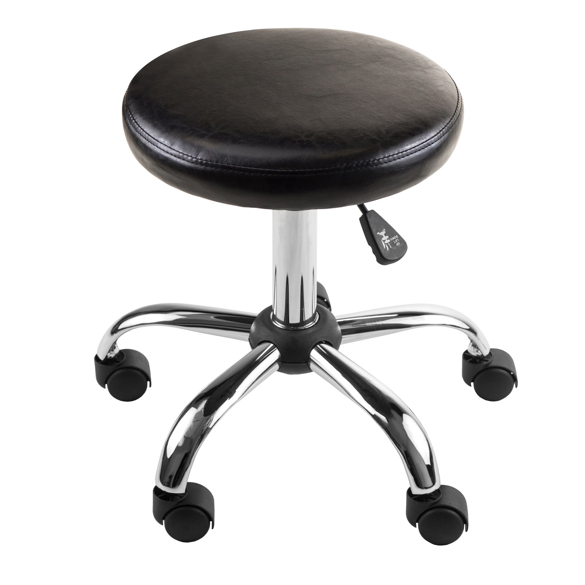 Clark Round Cushion Swivel Stool with adjustable height