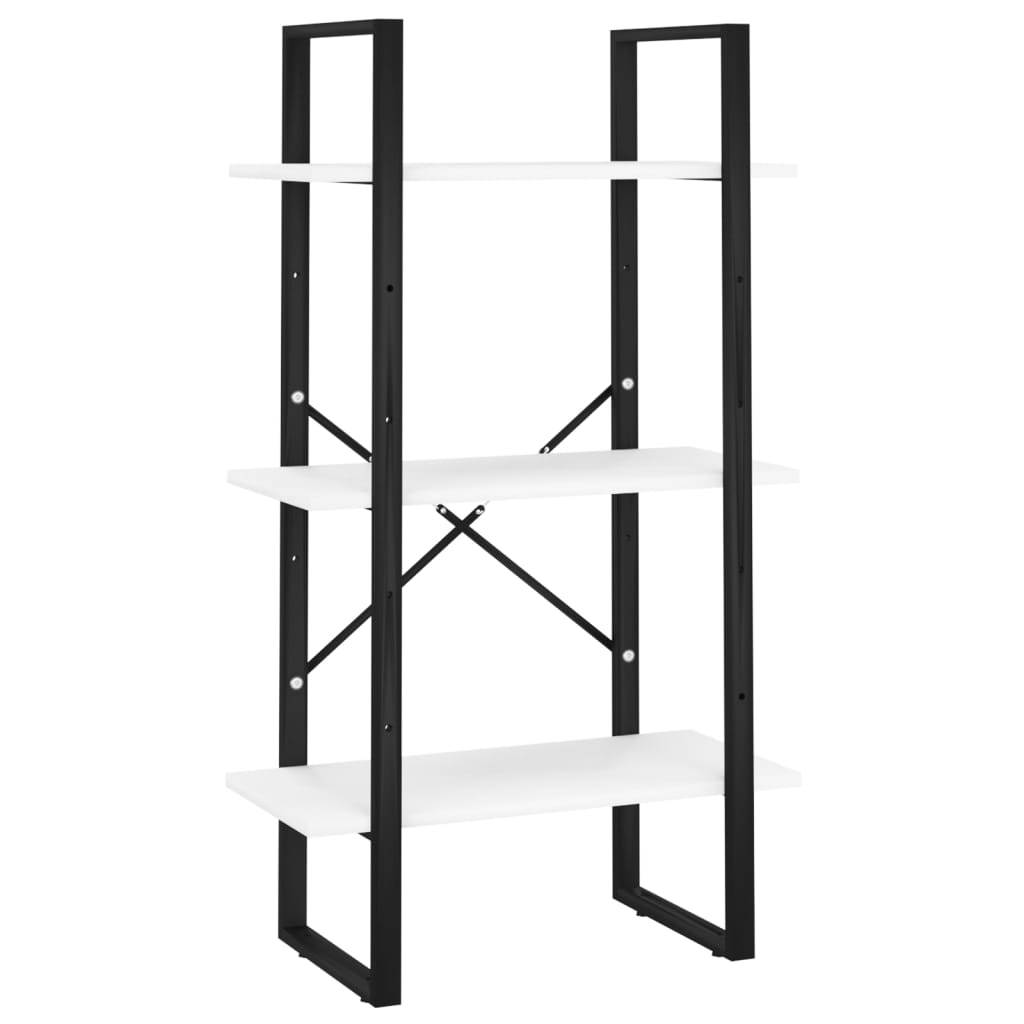 Storage Shelf White 23.6"x11.8"x41.3" Engineered Wood