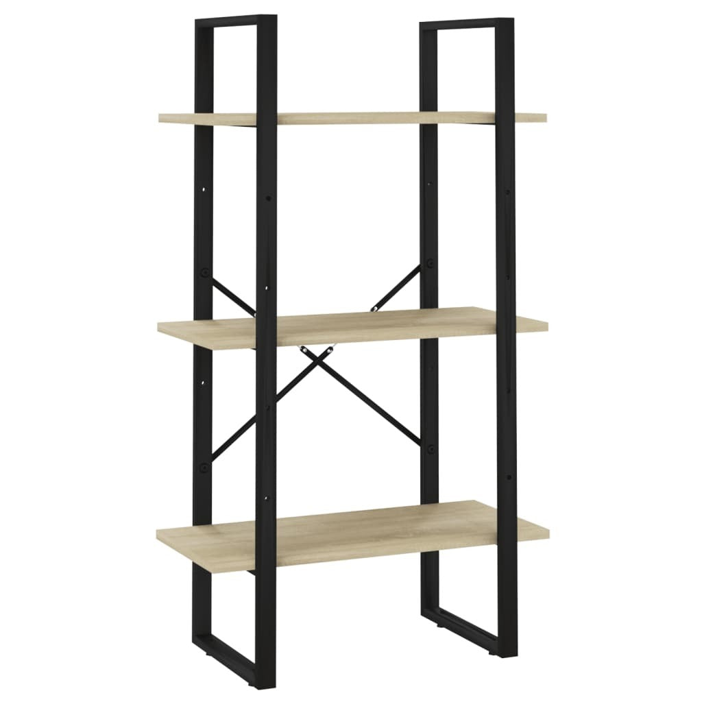 Storage Shelf Sonoma Oak 23.6"x11.8"x41.3" Engineered Wood