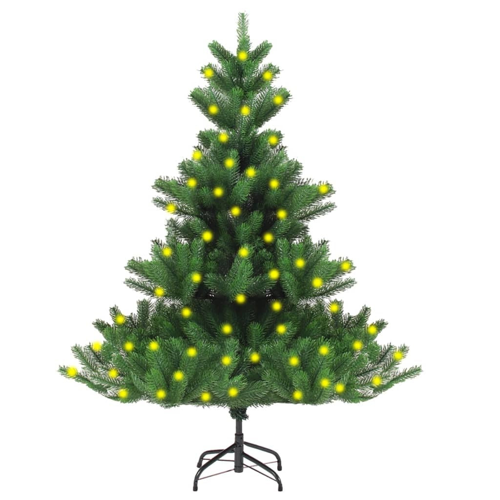 Nordmann Fir Artificial Pre-lit Christmas Tree Green 70.9"