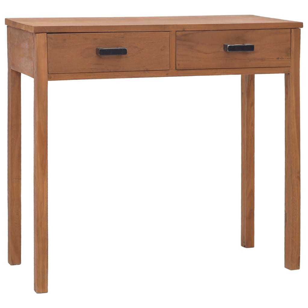 Office Desk 31.9"x15.7"x29.5" Solid Teak Wood