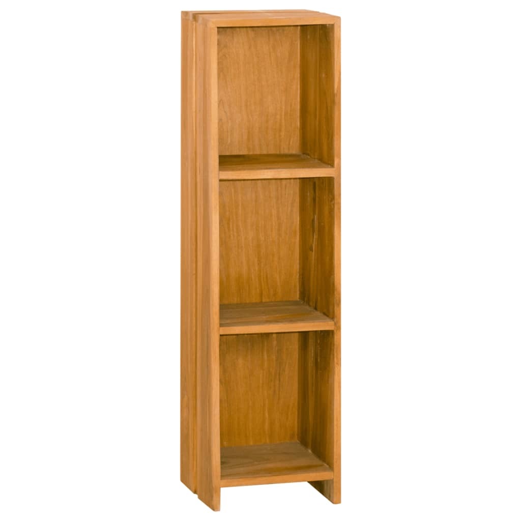 Bookshelf 11.8"x11.8"x43.3" Solid Wood Teak