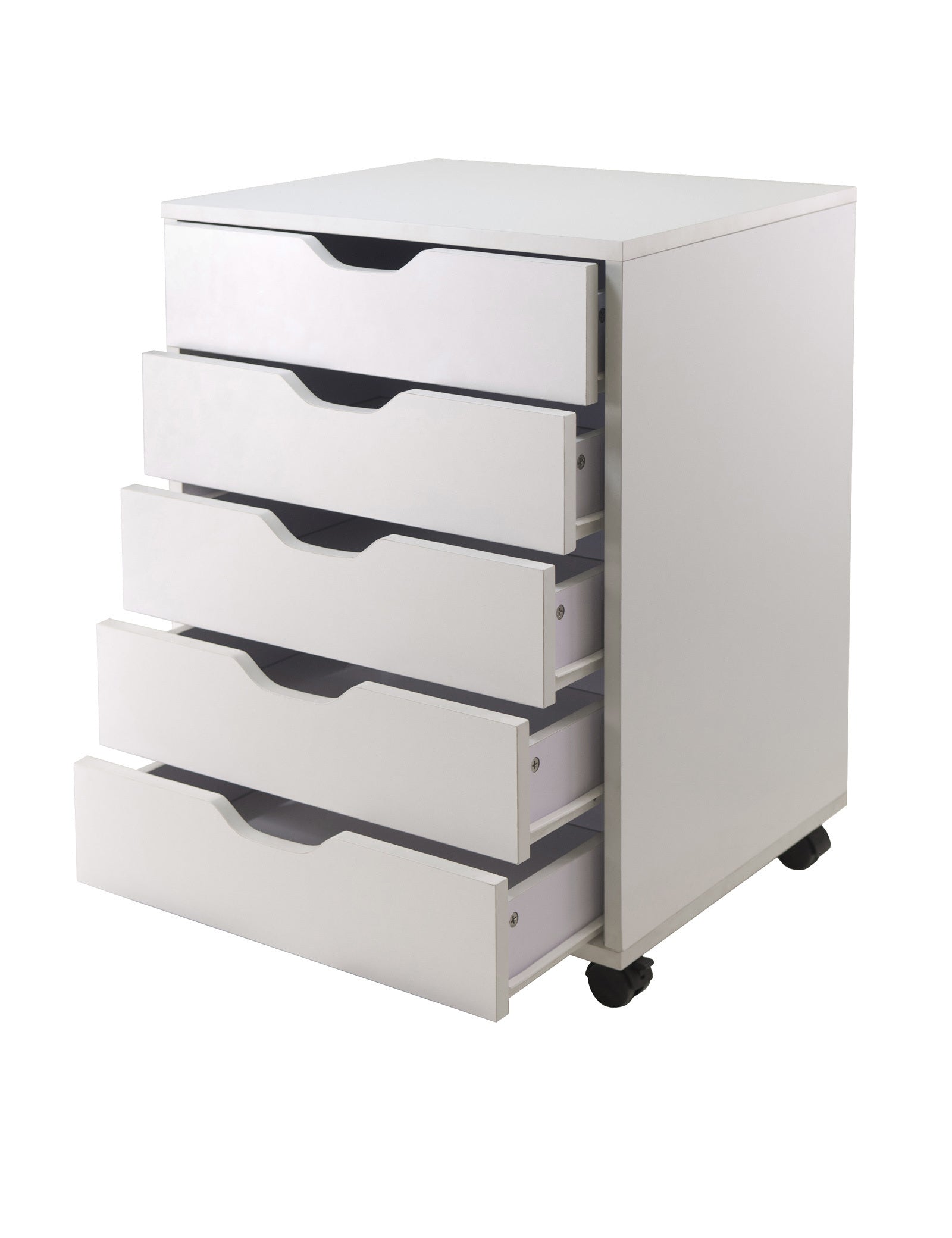 Halifax Cabinet for Closet / Office; 5 Drawers; White