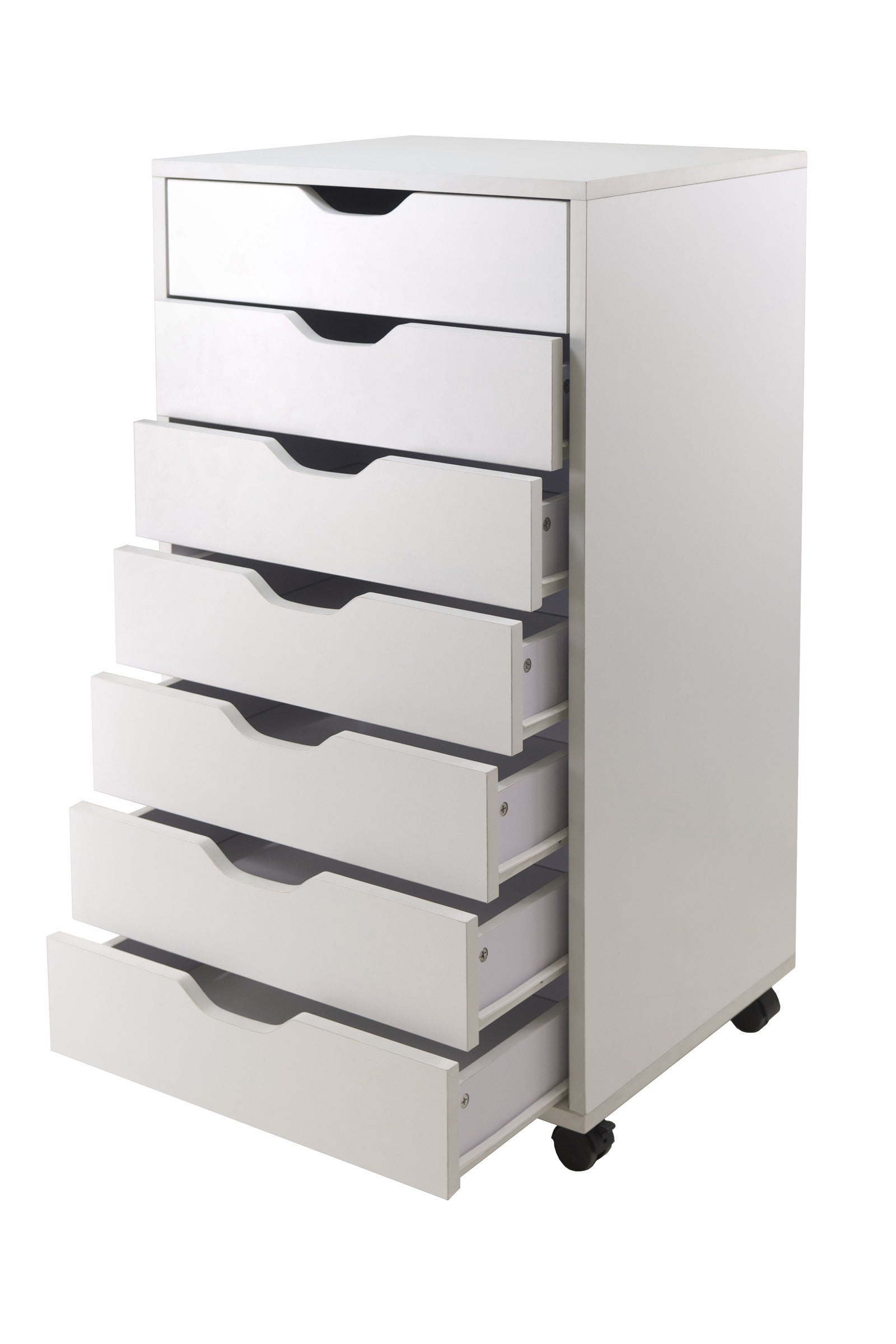 Halifax Cabinet for Closet / Office; 7 Drawers; White