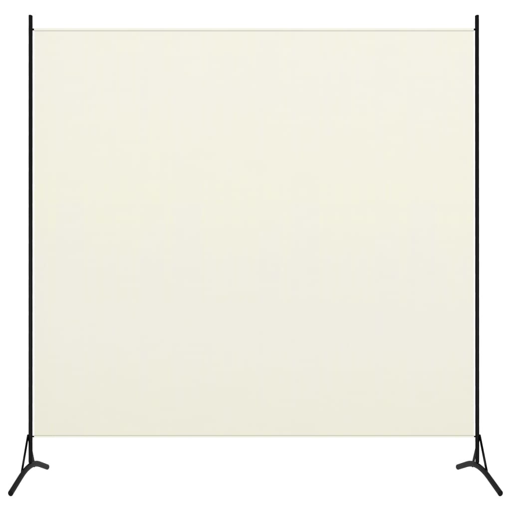 1-Panel Room Divider Cream White 68.9"x70.9"