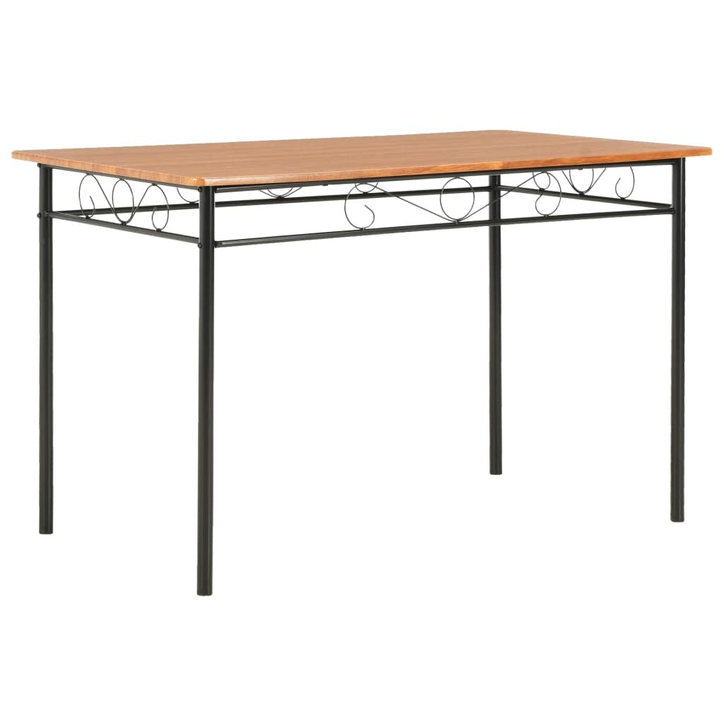 Dining Table Brown 47.2"x27.6"x29.5" MDF