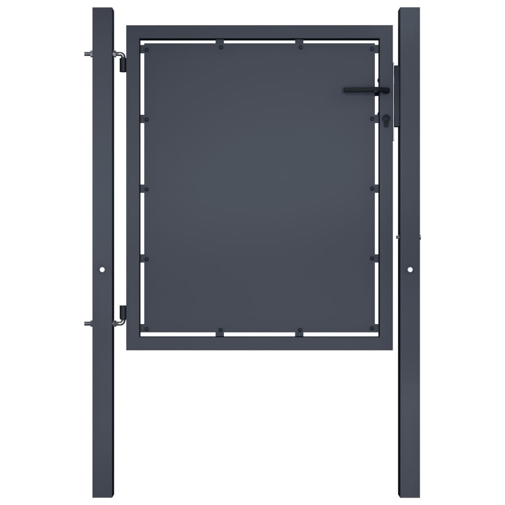 Garden Gate Steel 39.4"x39.4" Anthracite