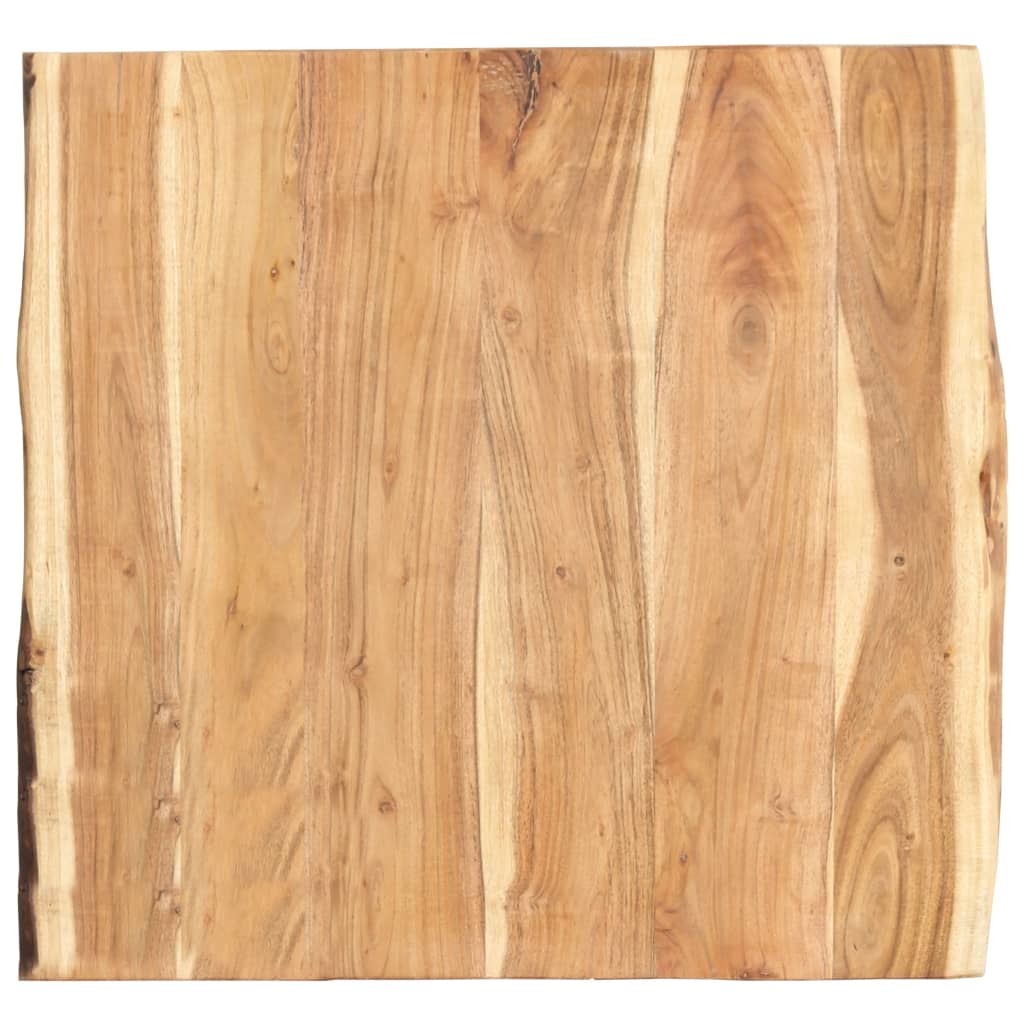 Table Top Solid Acacia Wood 22.8"x(19.7"-23.6")x1.5"