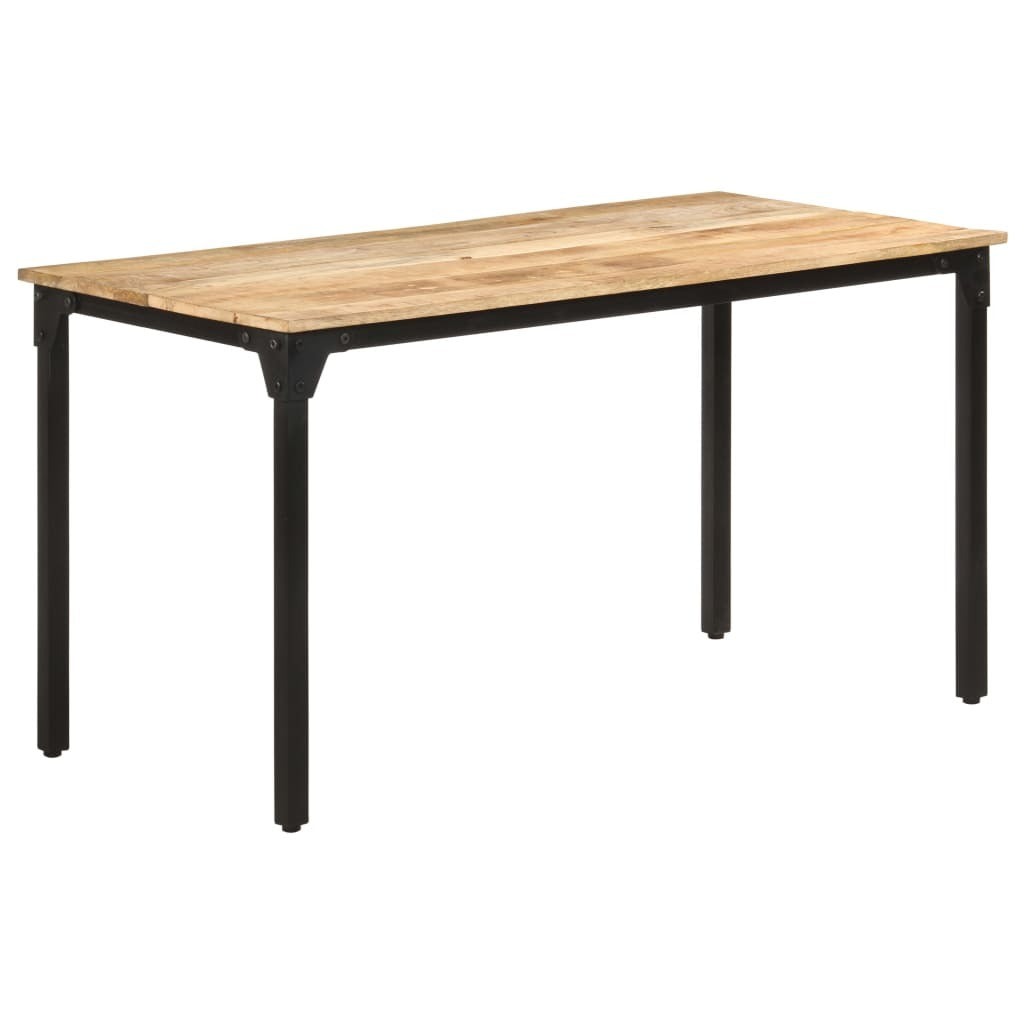 Dining Table 55.1"x27.6"x29.9" Rough Mango Wood