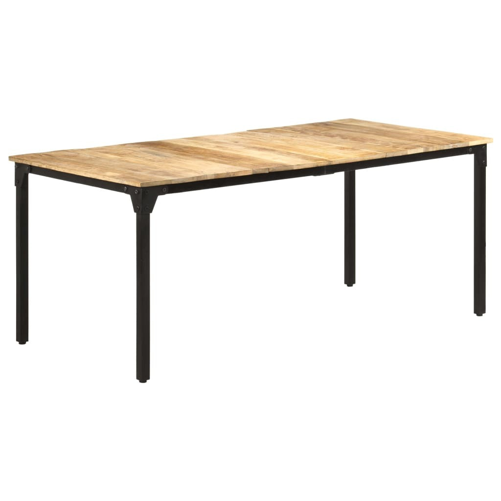 Dining Table 70.9"x35.4"x29.9" Rough Mango Wood