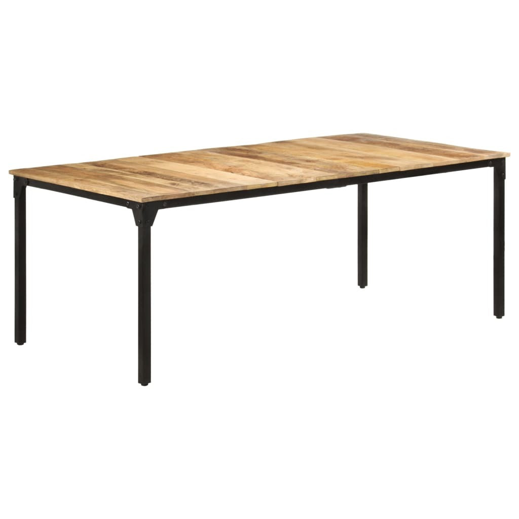 Dining Table 78.7"x39.4"x29.9" Rough Mango Wood