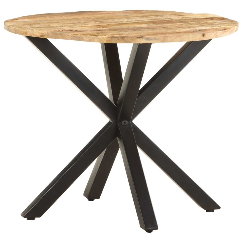 Side Table 26.8"x26.8"x22" Solid Mango Wood