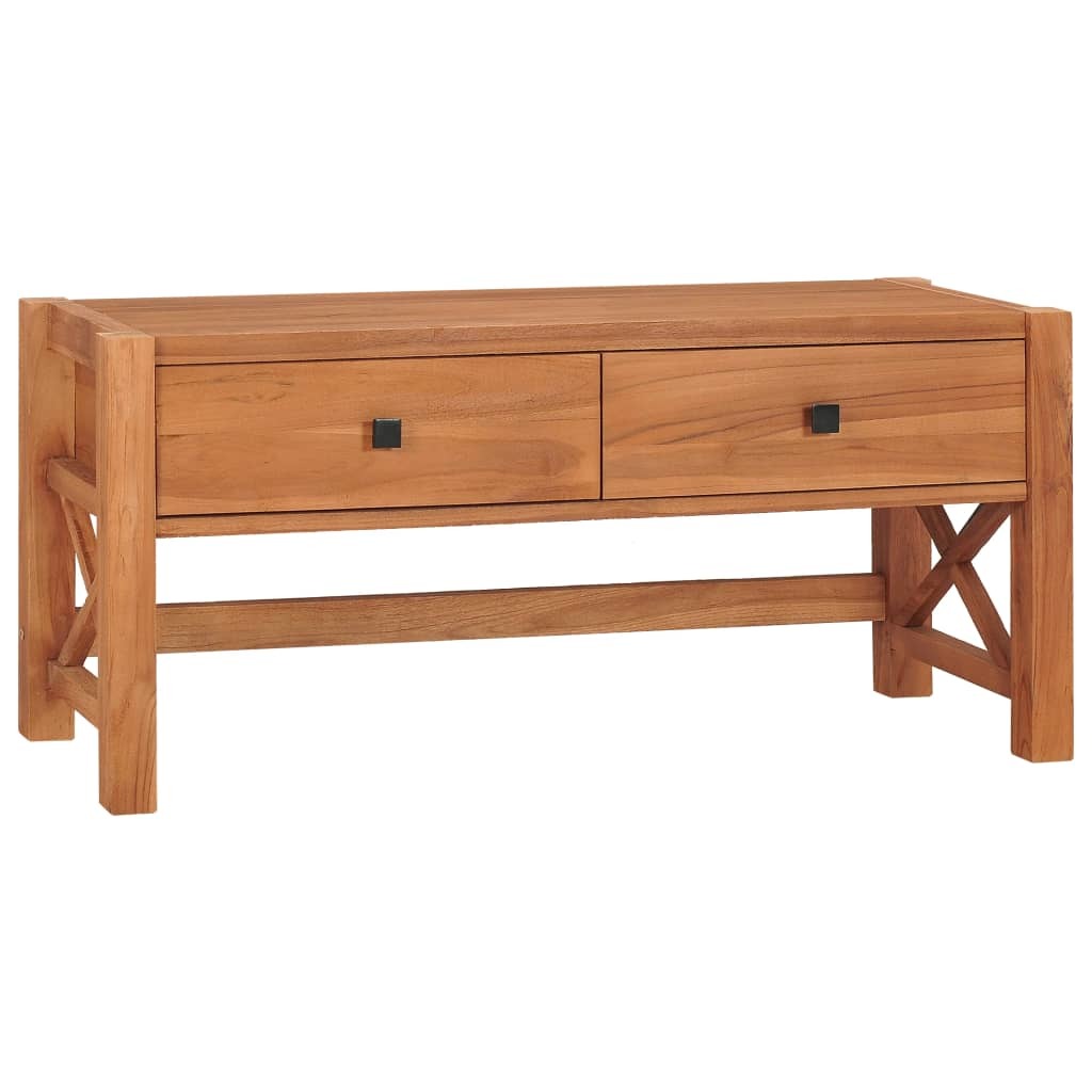 TV Stand 39.4"x15.7"x17.7" Teak Wood