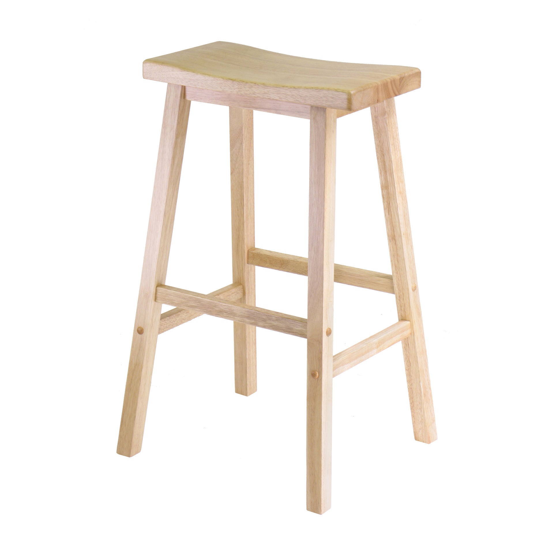 Satori 29" Saddle Seat Bar Stool Beech