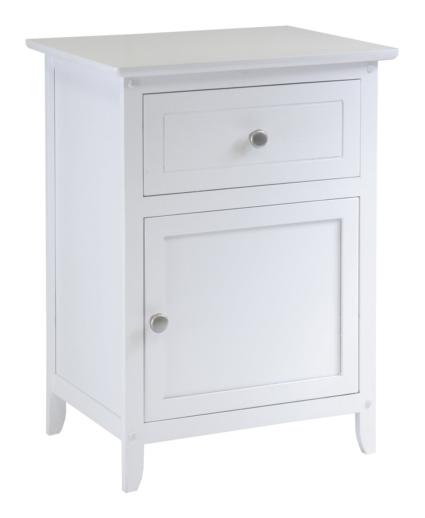 Night Stand Accent Table with Drawer