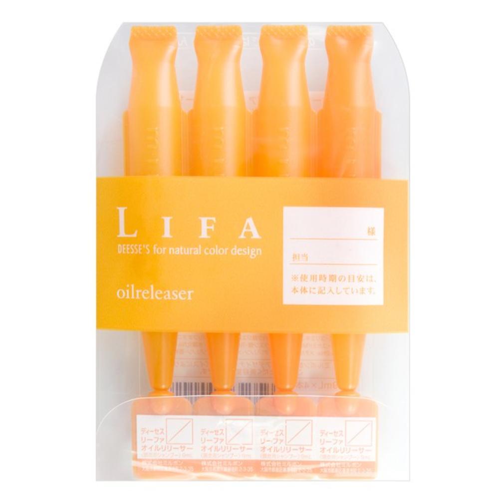 MILBON LIFA Oil Releaser 9ml x4pcs