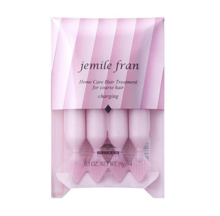 MILBON JEMILE FRAN Hair Charging Treatment Pink Checker