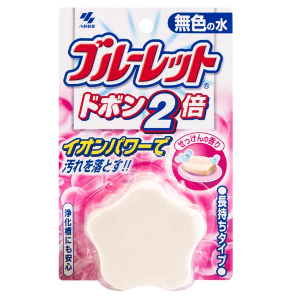 KOBAYASHI Toilet Refresh Tablet Deodorizer Detergent Star Shaped Colorless Soap Scent 120g