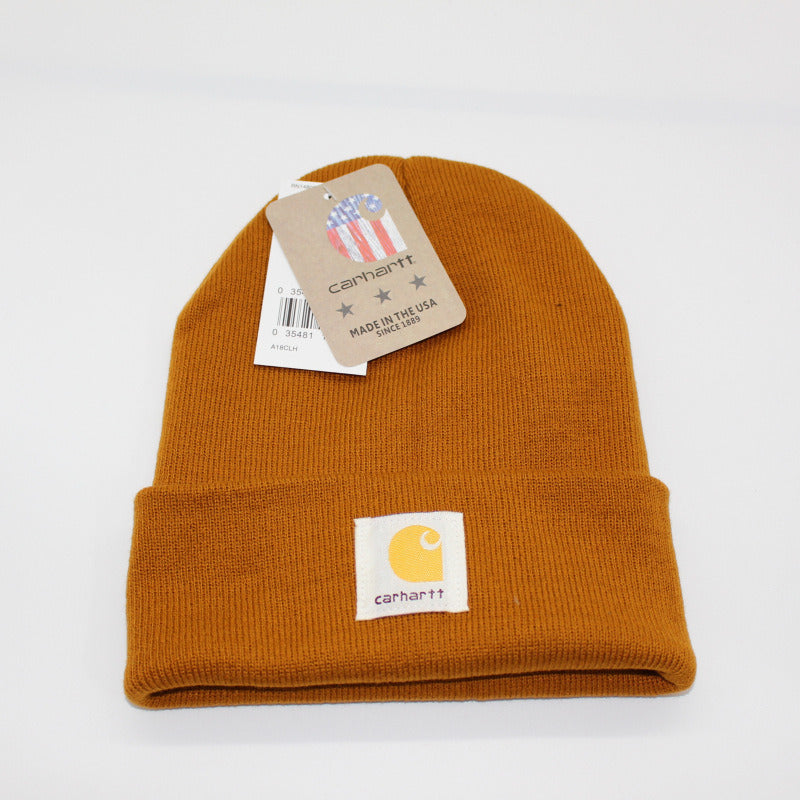Fall Winter Warm Unisex Closure Elastic Hat