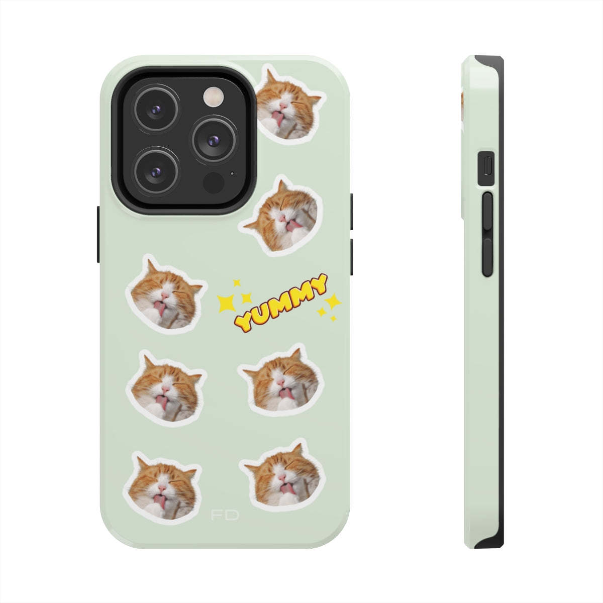 Cat Yummy Tough Case for iPhone with Wireless Charging