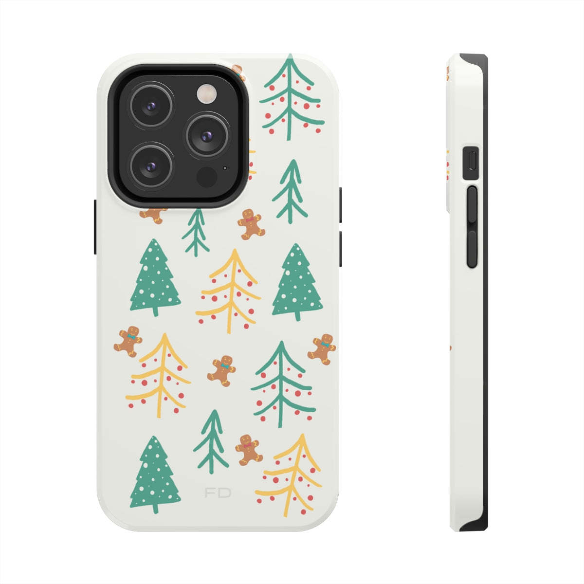 Christmas Tree's Tough Case for iPhone with Wireless Charging