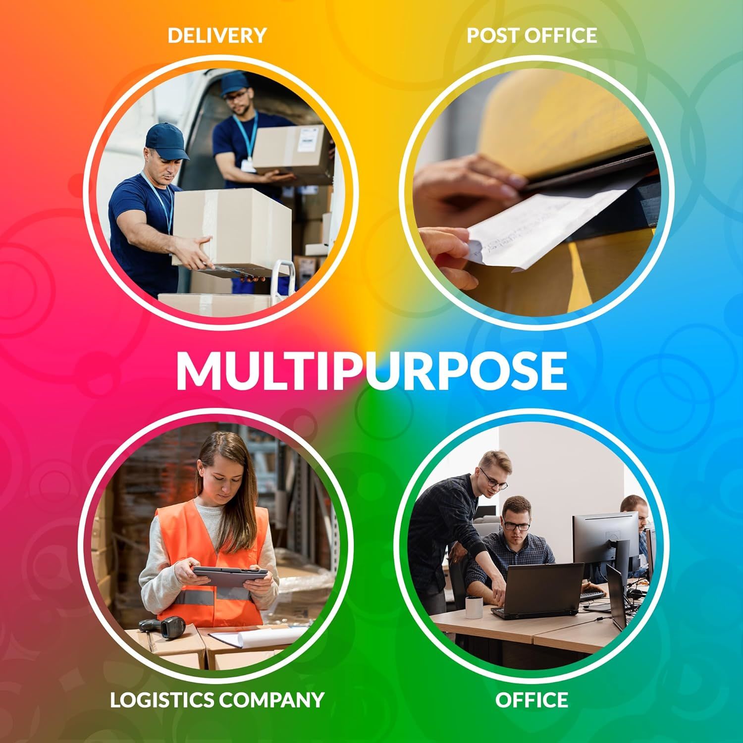 Pack of 100 Packing List Enclosed Envelope 9.5 x 12 Self-Adhesive Top Loading Shipping Label Envelope 9 1/2 x 12 Label Envelope Pouch Top Print Envelo