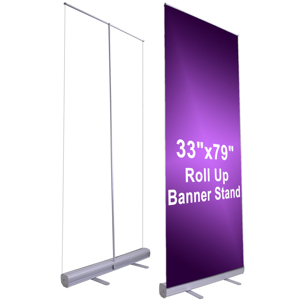 33x79 Banner Stand w/ H Base 10pc