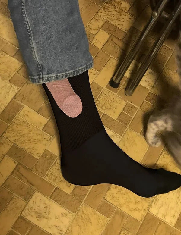 "Show Off" Socks Spoof Socks Knit Socks Socks