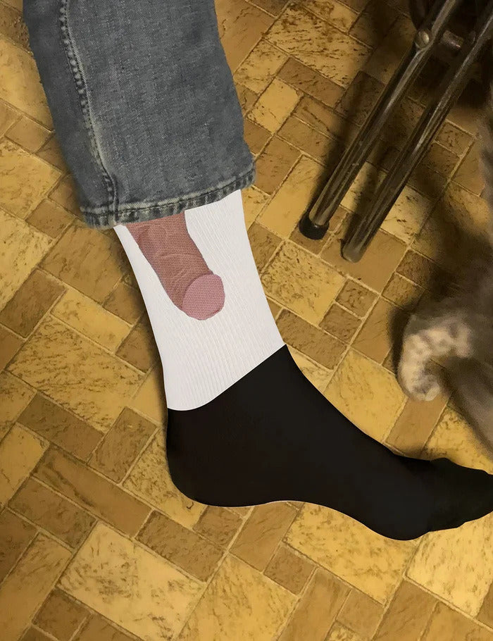 "Show Off" Socks Spoof Socks Knit Socks Socks