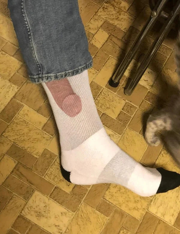 "Show Off" Socks Spoof Socks Knit Socks Socks