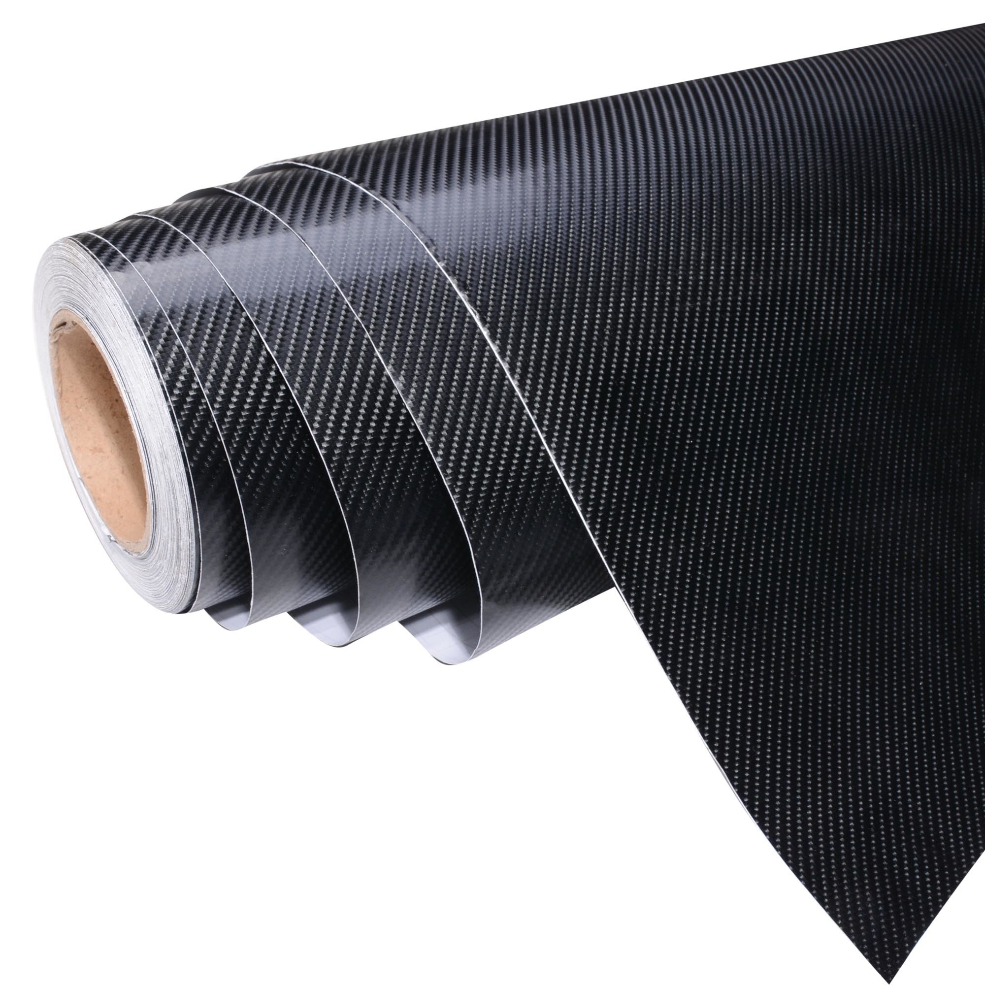 4D Carbon Vinyl Black