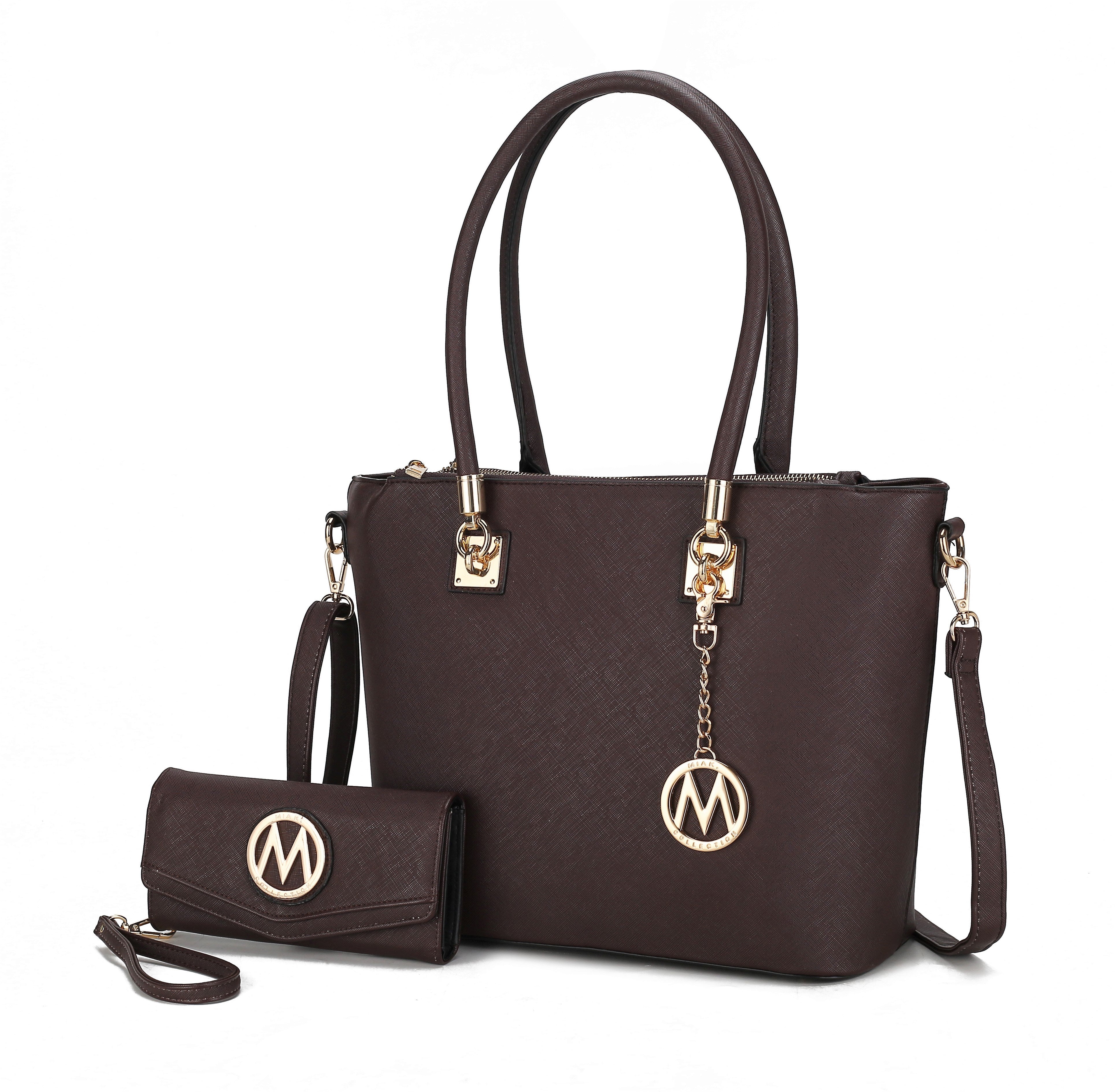 MKF Collection Vanessa Tote Handbag & Wallet Set by Mia K