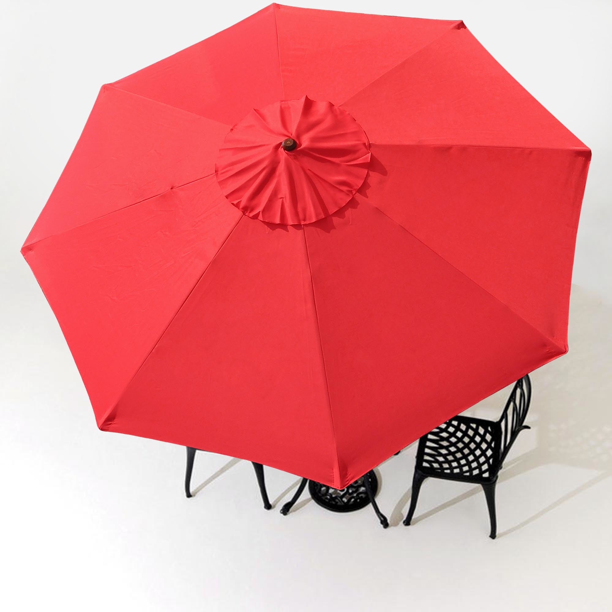 10FT Umbrella Cover Replacement Red