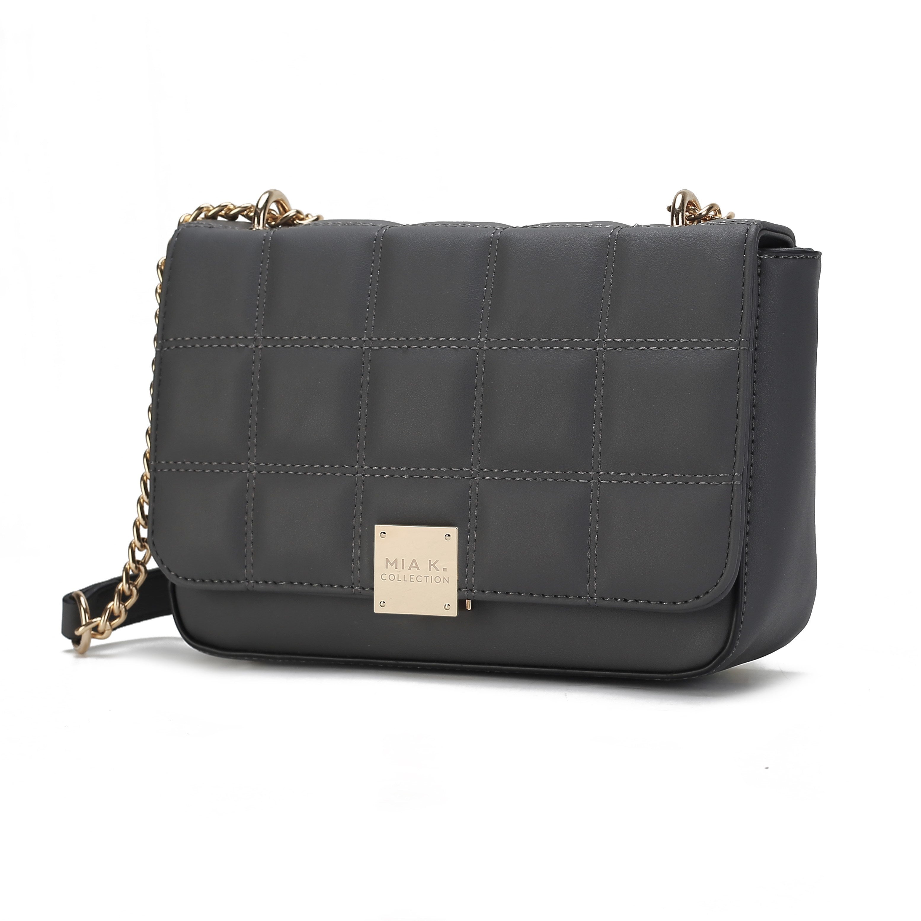 MKF Collection Nyra quilted Vegan Leather Women Shoulder bag by Mia k