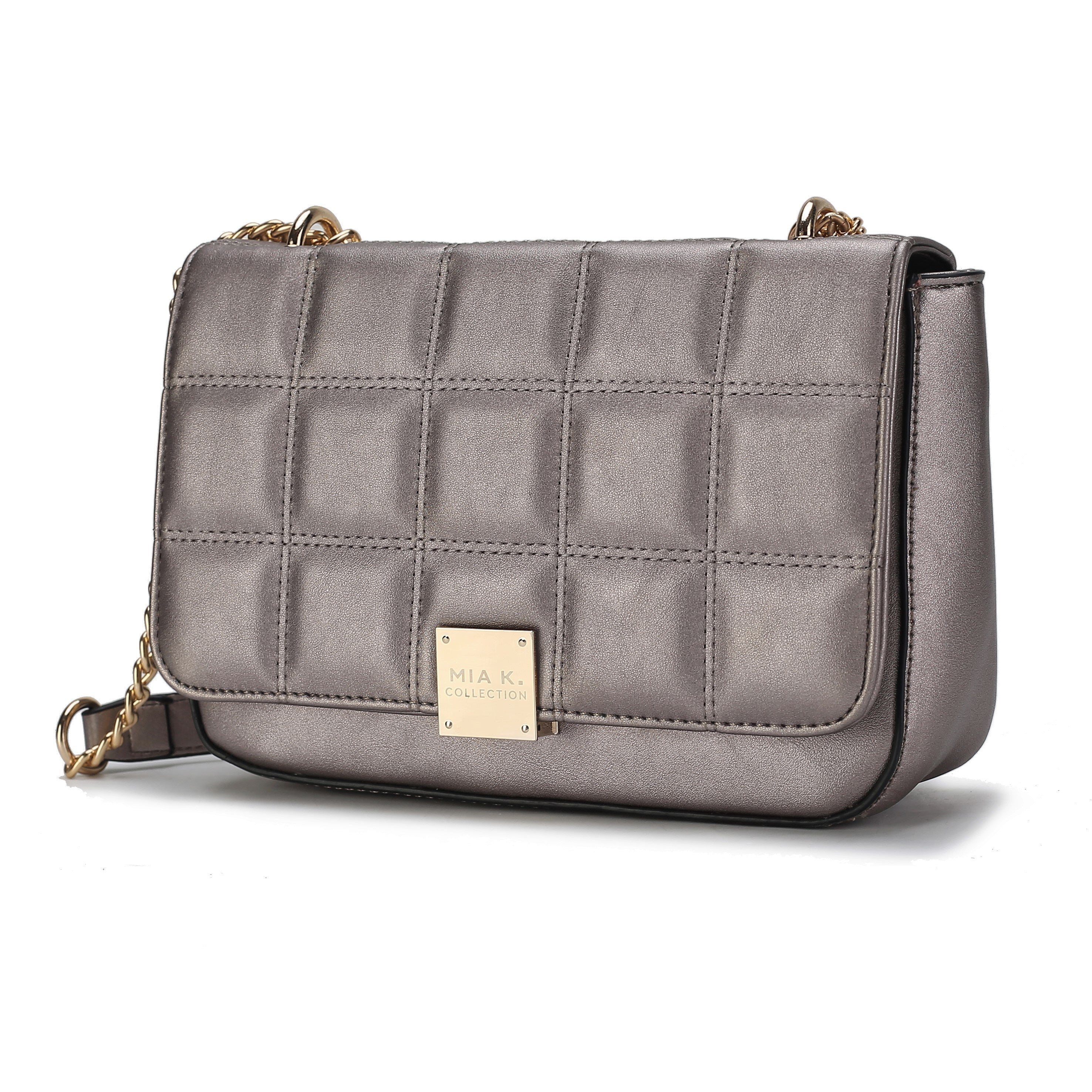 MKF Collection Nyra quilted Vegan Leather Women Shoulder bag by Mia k